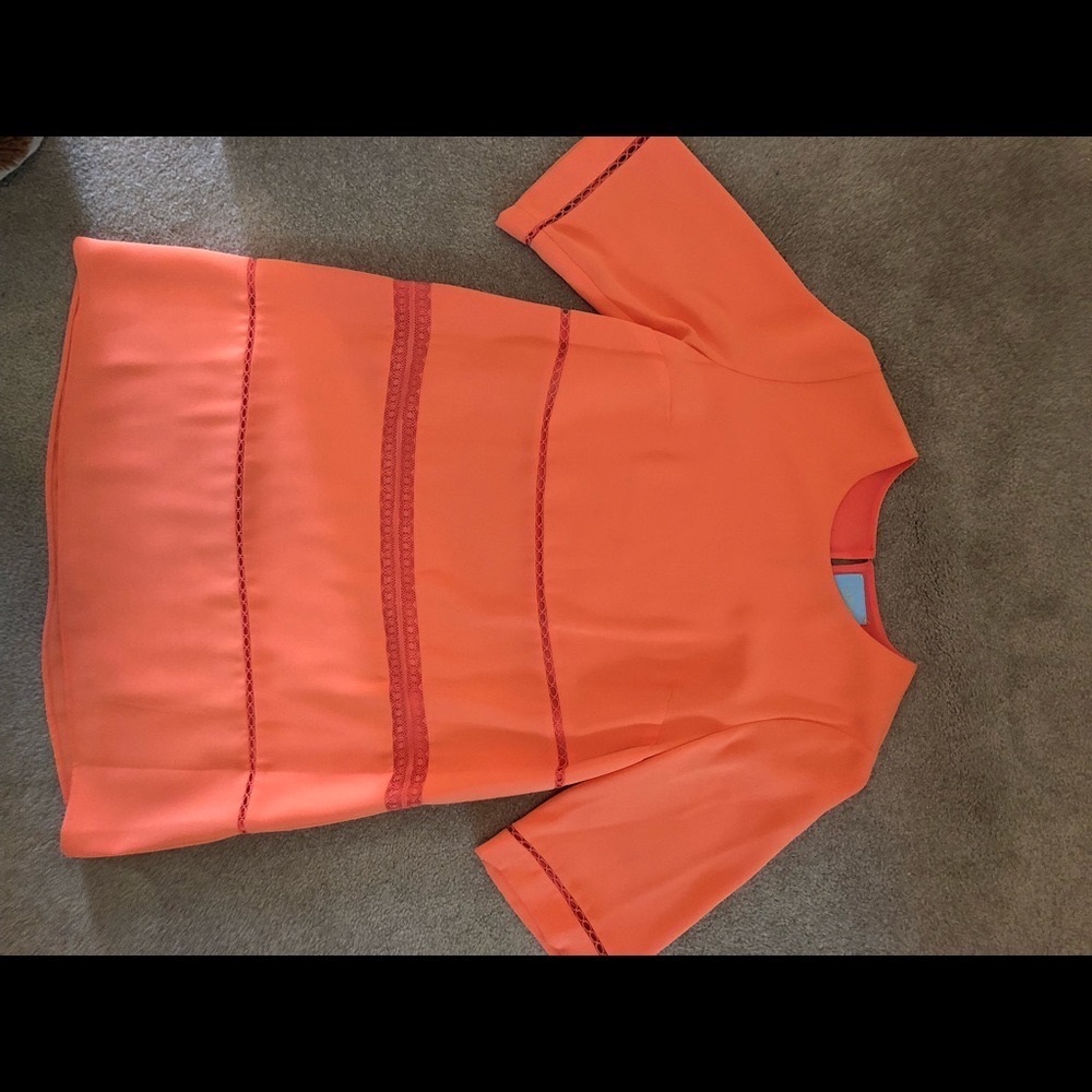 CeCe coral dress